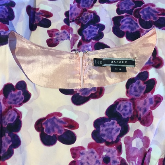 Basque petite spring floral pastel dress - Picture 11 of 11